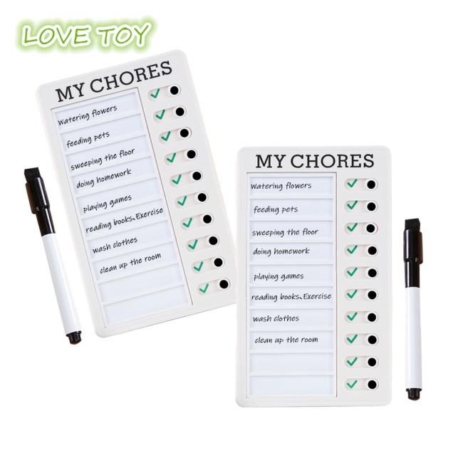 Nkodok Set 2 Bút Lông Đánh Dấu Có Thể Xóa Được Kèm 2 Vỏ Đựng Thẻ Có Thể Tháo Rời Cho Nhà Ở
