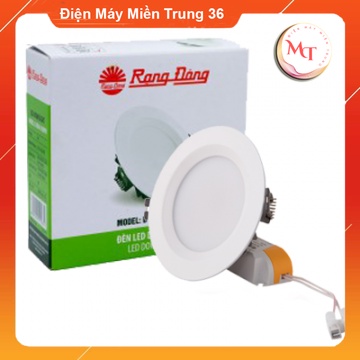 Đèn LED âm trần Rạng Đông 3W, 5W, 7W, 9W, 12W 3 Màu ChipLED SAMSUNG Điện Máy Miền Trung