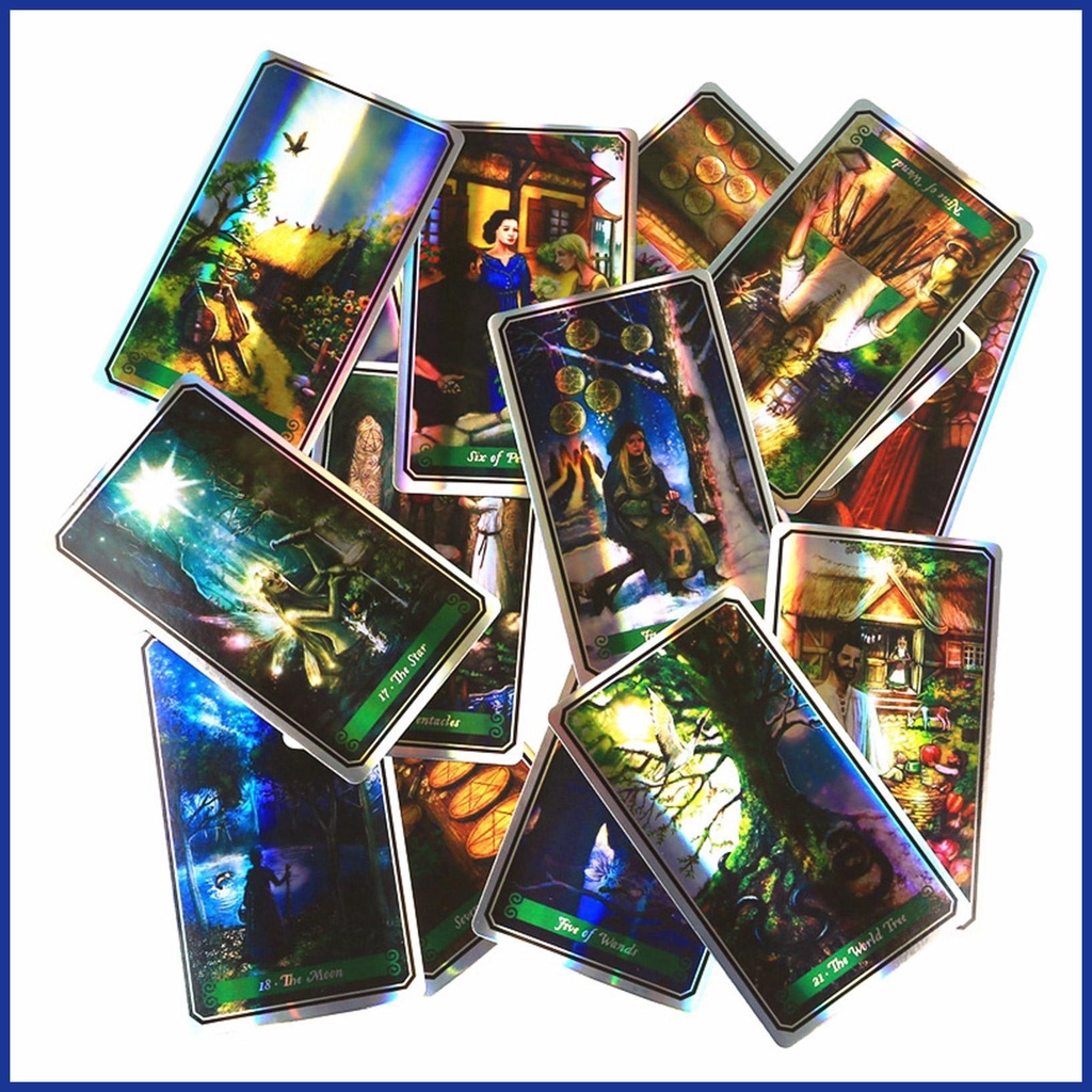 Bộ Bài Tarot Kích Thước 9.8 * 5.7cm Trang Trí Tiệc