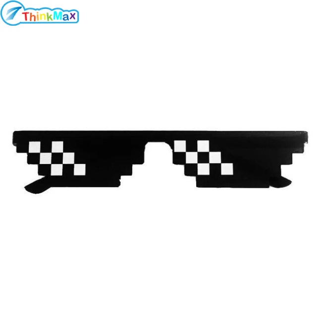 Kính Mát Phong Cách Vintage Minecraft 8 Bit MLG