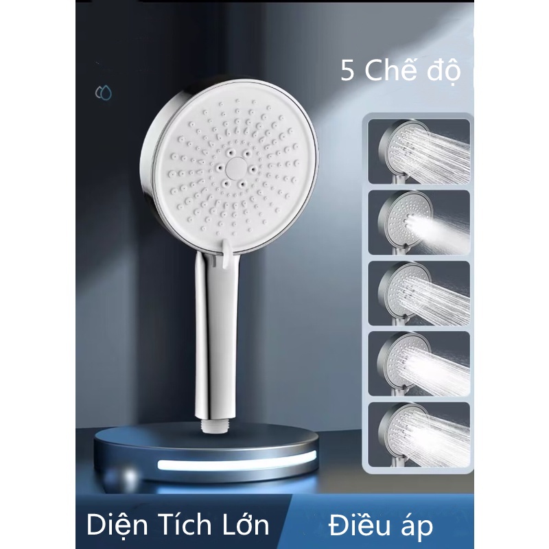 Vòi Hoa Sen Đa Năng 5 Chế Độ Tiện Dụng Chất Lượng Cao