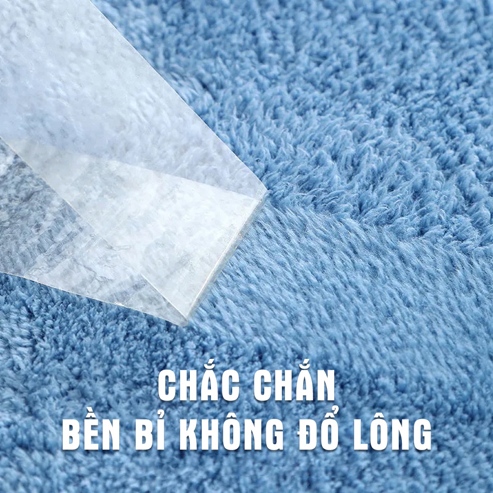 COMBO 3 Thảm chùi chân lâu chân lông cashmere nhân tạo