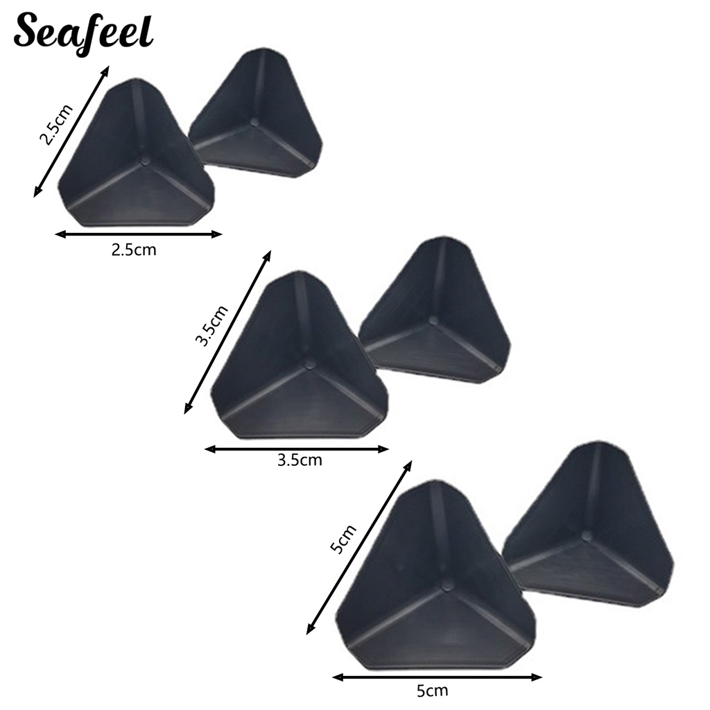 Sea Bộ 200 Miếng Bọc Góc Bàn Hình Tam Giác Chống Va Chạm Chống Va Chạm An Toàn Cho Giao Hàng Giao Hàng Giao Hàng Giao Hàng