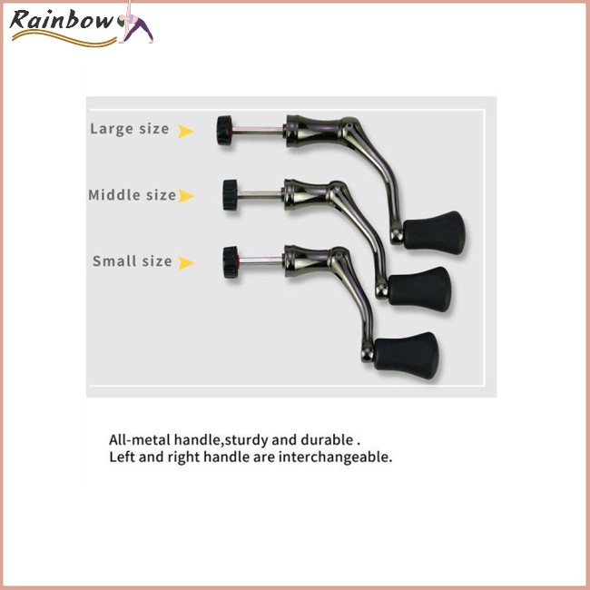 Tay Quay Máy Câu Cá Thay Thế Bằng Kim Loại Chất Lượng Cao