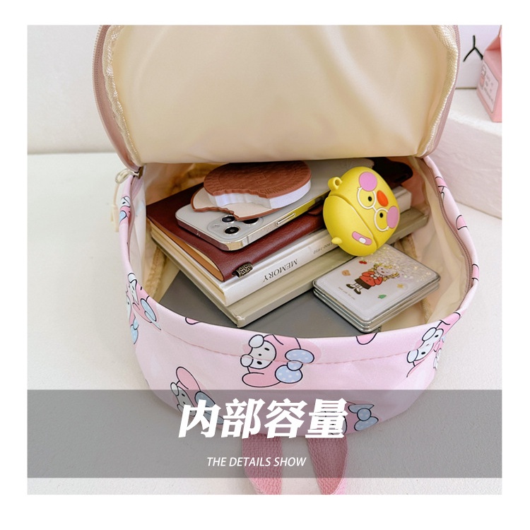 Ba Lô Đi Học / Du Lịch Họa Tiết Hoạt Hình Kuromi Melody Cinnamoroll Dễ Thương Cho Bé Trai Và Gái