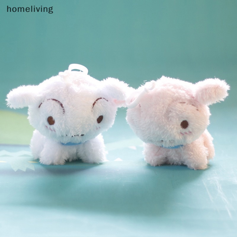 Móc Khóa Hình Chú Chó Shin-Chan Nohara Shiro Nhồi Bông Đáng Yêu