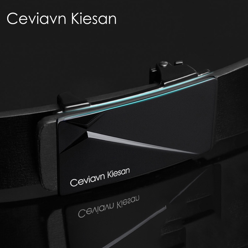 Dây nịt nam da bò cao cấp LEANO, Thắt lưng nam da bò thật Ceviavn Kiesan