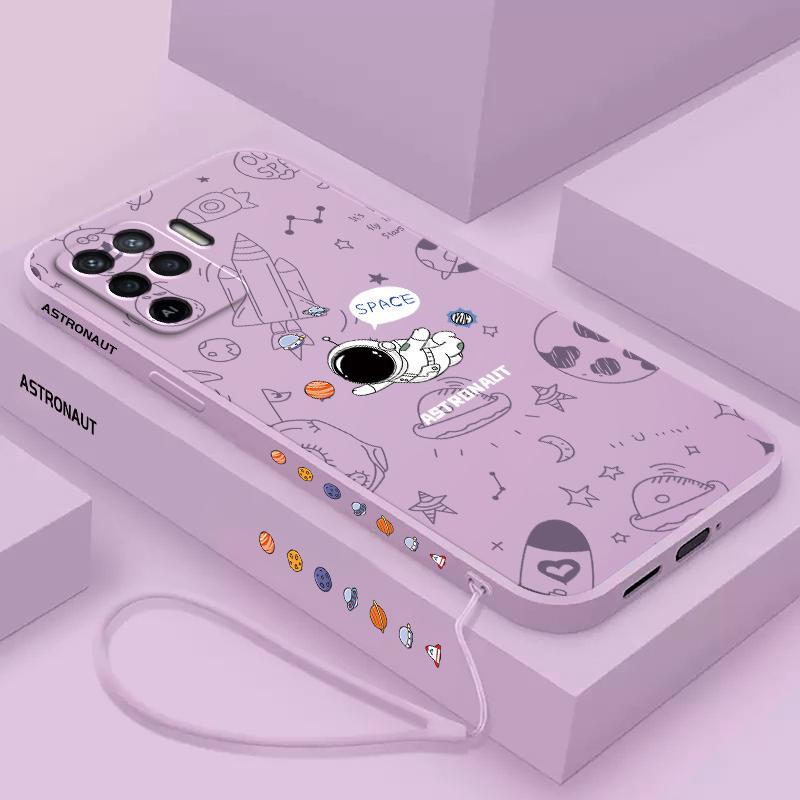 Ốp Lưng OPPO A94 Ốp Điện Thoại Silicon In Logo Nasa Cho OPPO A94 Reno 5F SSGS