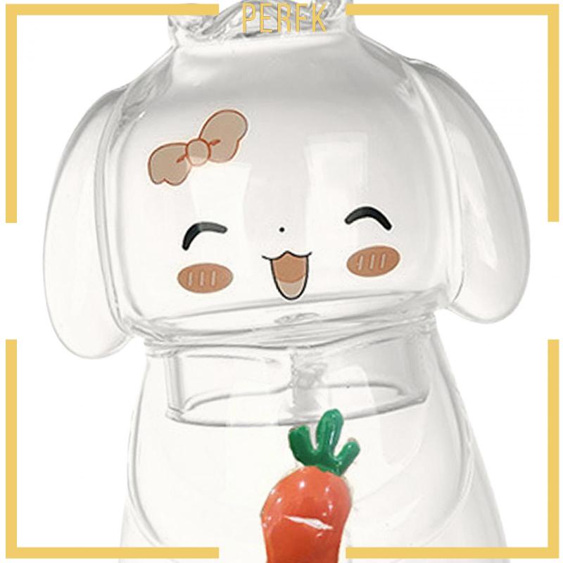 Kính Bình Nước Thủy Tinh Có Nắp Đậy Tiện Dụng