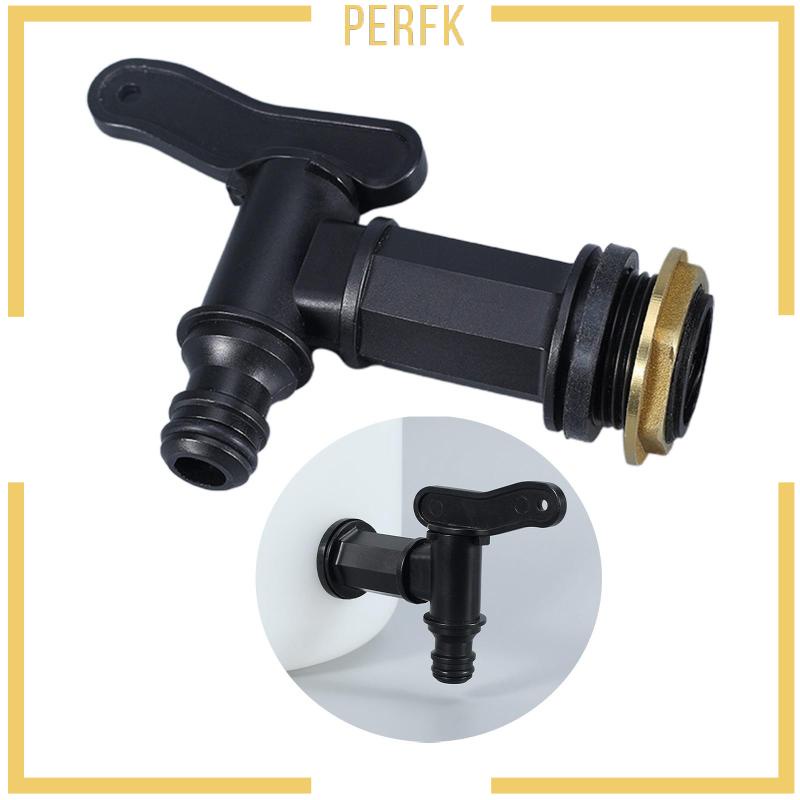 Đầu Nối Ống Nước IBC Màu Đen Thay Thế Chuyên Dụng Cho Sân Vườn