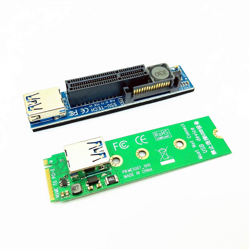 Pcie riser m-key nvme m.2 to pci express x4 graphics cards riser 30cm cáp usb pcie extender port extension adapter cáp riser