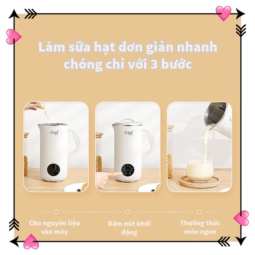 Máy Xay Sữa Đậu Nành / Đậu Nành 1 Chế Độ Đa Năng Tiện Dụng