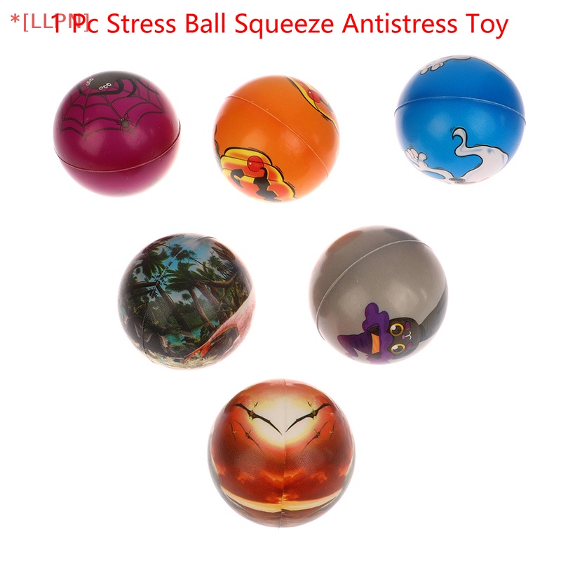 1 Quả Bóng Xốp PU Bóp Tay Giảm Căng Thẳng 6.3cm Trang Trí Đa Ứng Dụng