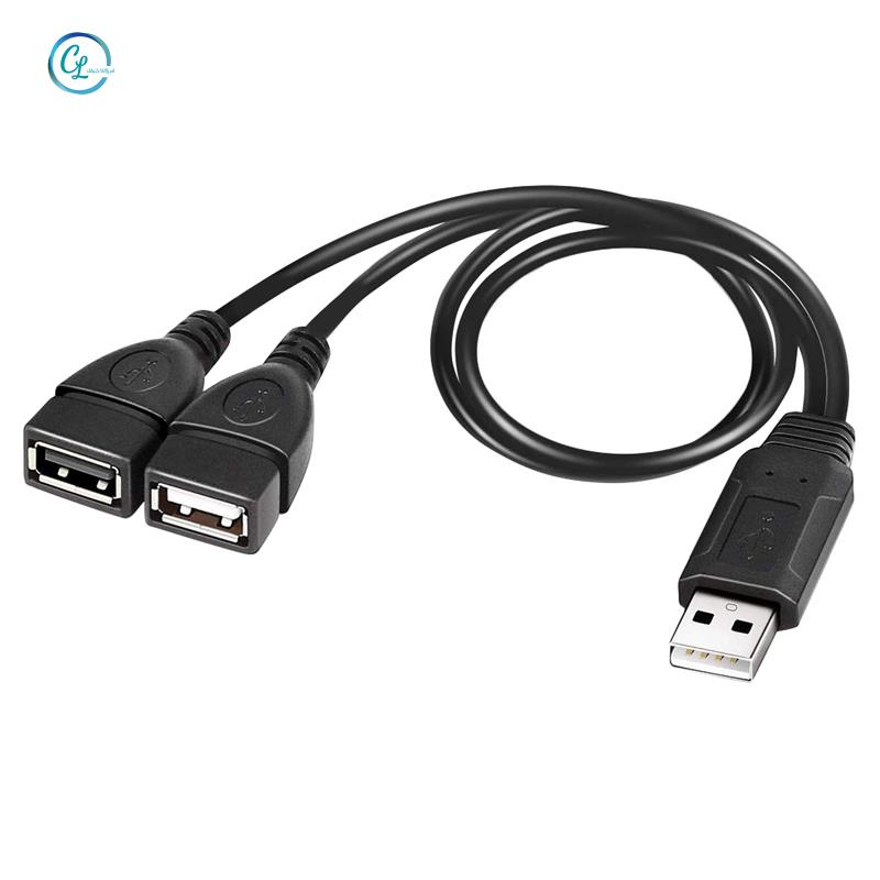 Dây Cáp Chia Hai Cổng USB 2.0 A Sang Hai Cổng USB Tiện Dụng