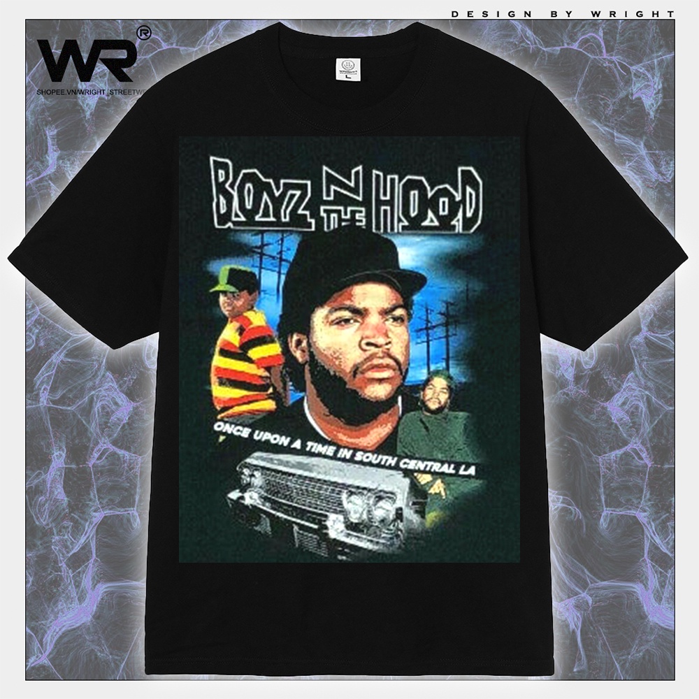 Áo Thun Phim Ảnh Vintage Aesthetic Boyz N The Hood Vintage Look T-Shirt