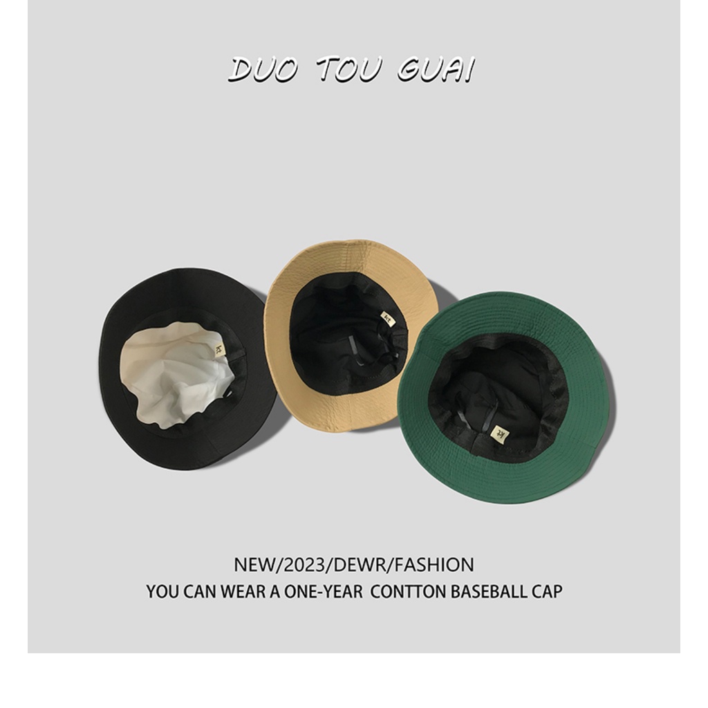 Nón Tai Bèo In Chữ C Màu Sắc Thời Trang Xuân Hè Phong Cách Nhật Bản Cho Nữ