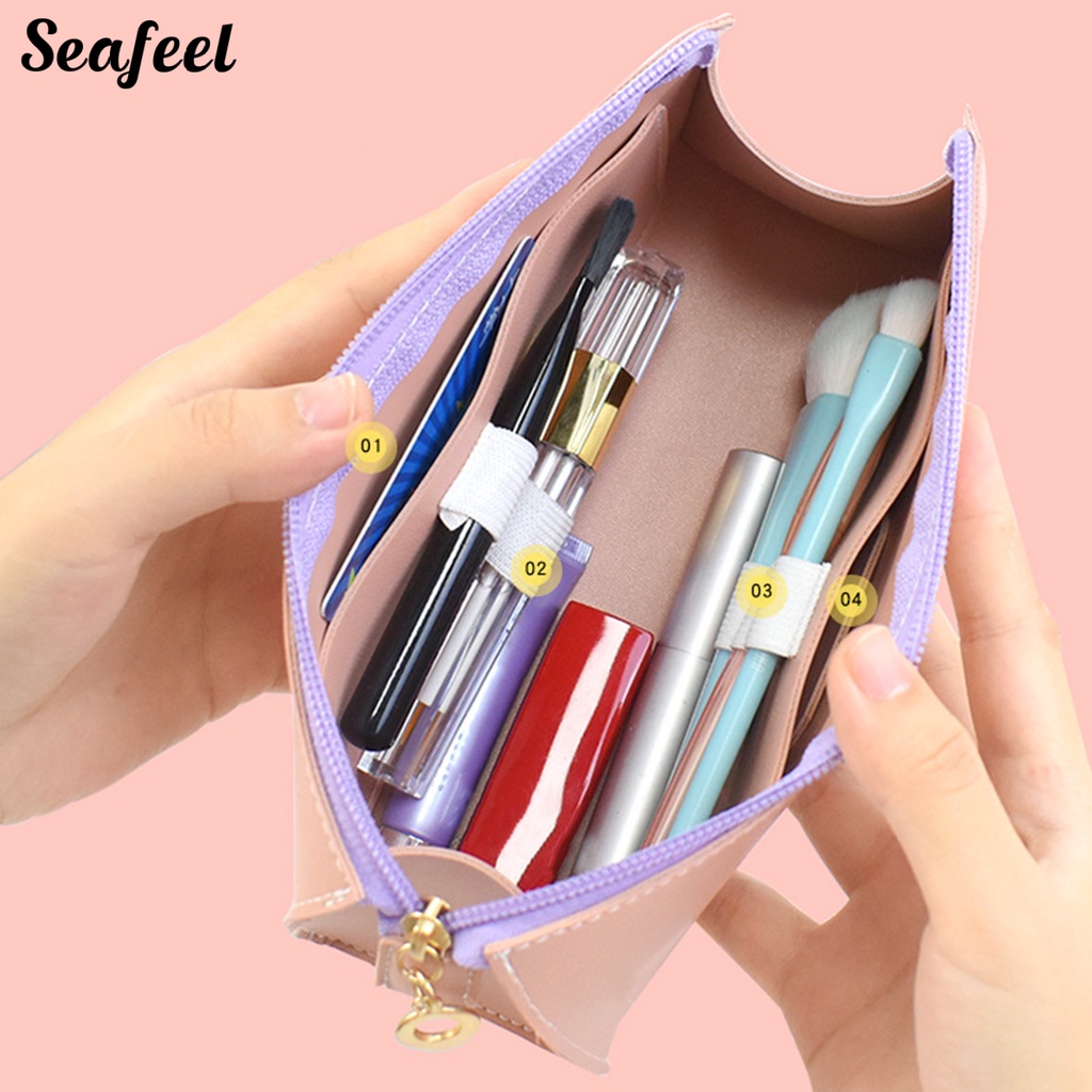 Hộp Đựng Bút Chì Có Dây Đeo Cố Định Sức Chứa Lớn Dùng Khi Đi Du Lịch