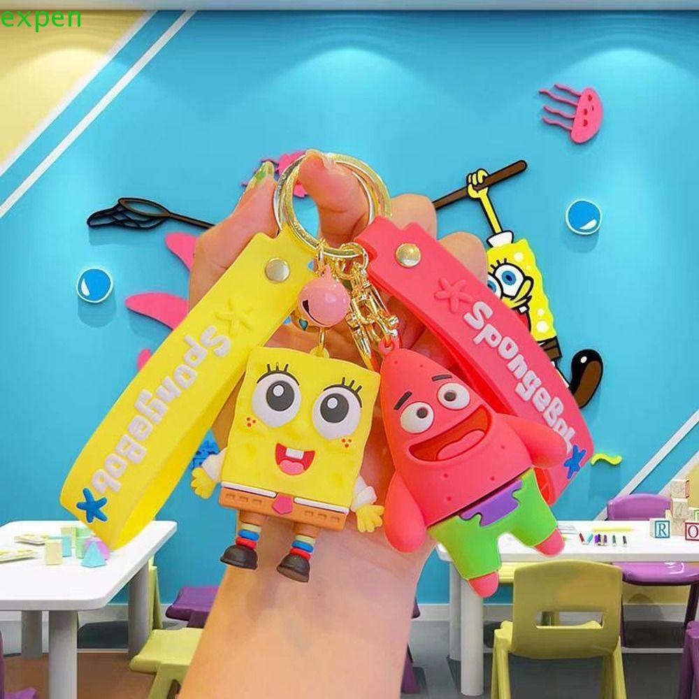 Móc Khóa Hình Búp Bê Patrick Bằng Hợp Kim PVC Thời Trang Hàn Quốc