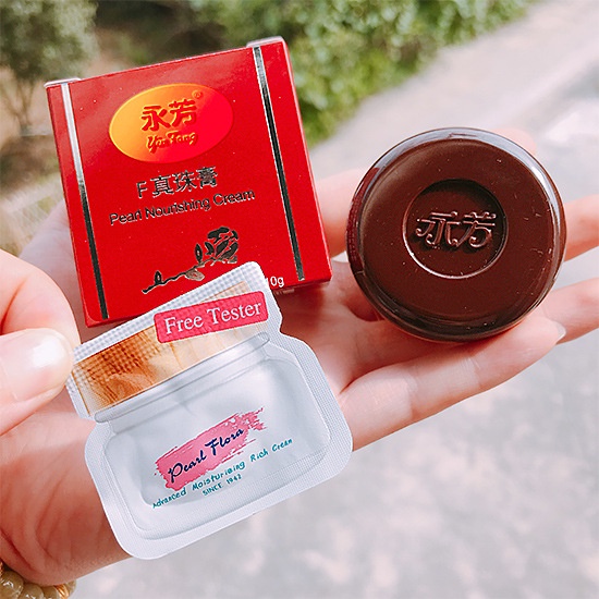 Hot Sale# inquiry ~ Yongfang F Pearl cream 10G f Pearl cream can be used as foundation skin color domestic 6/7hf