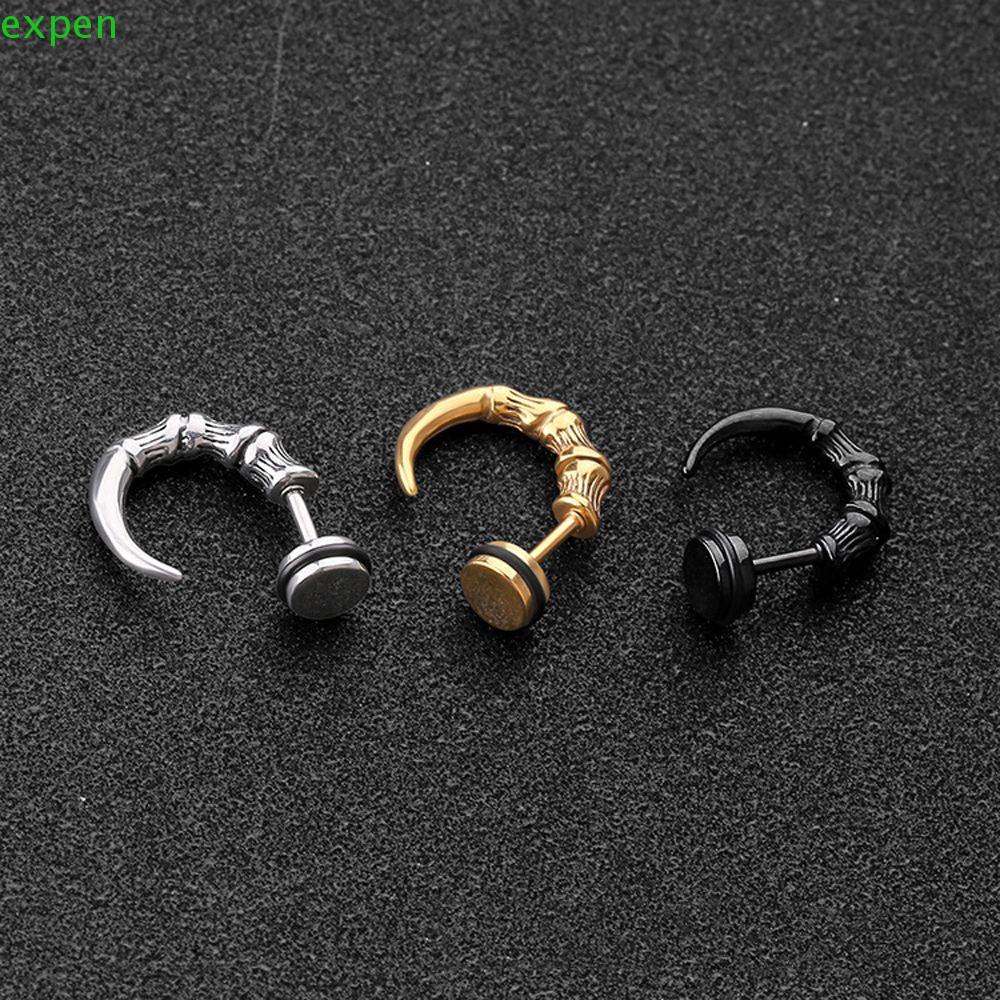 Bông Tai Hình Học Phong Cách Gothic Punk Cá Tính Cho Nam Và Nữ