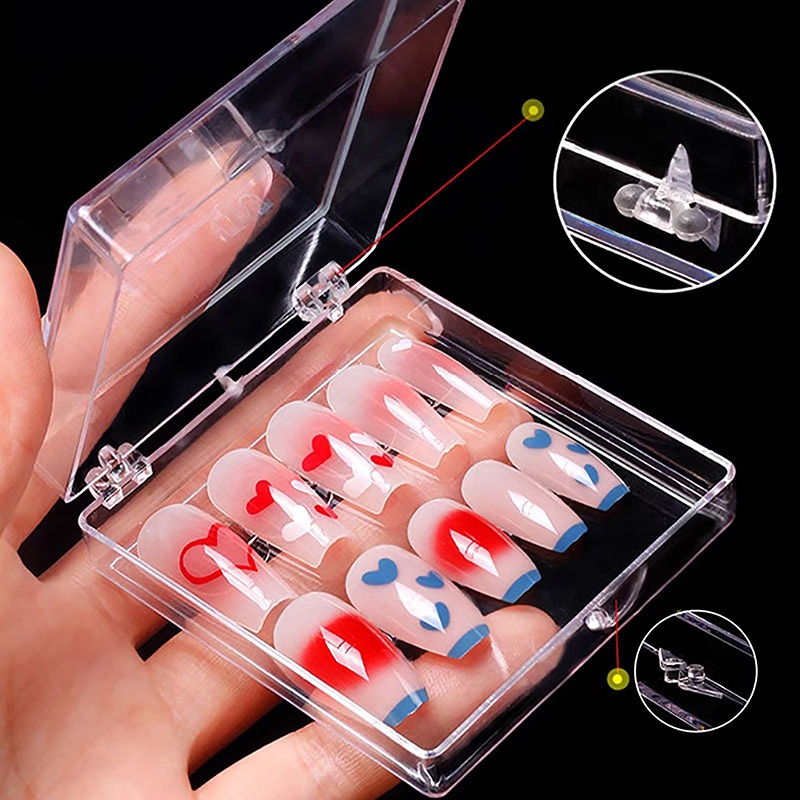 1 Hộp Nhựa Trong Suốt Đựng Trang Sức / Kẹo / Huy Hiệu Thời Trang ifashion365