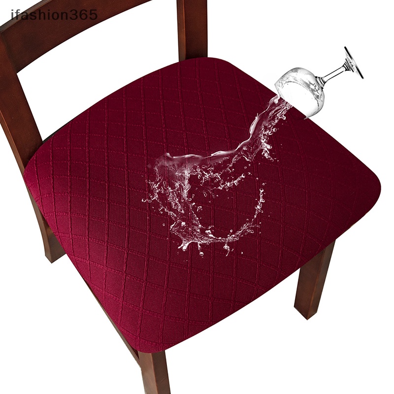 Vỏ Bọc Ghế Ngồi Màu Trơn Chống Thấm Nước Có Thể Tháo Rời Và Giặt Rửa Tiện Dụng ifashion365