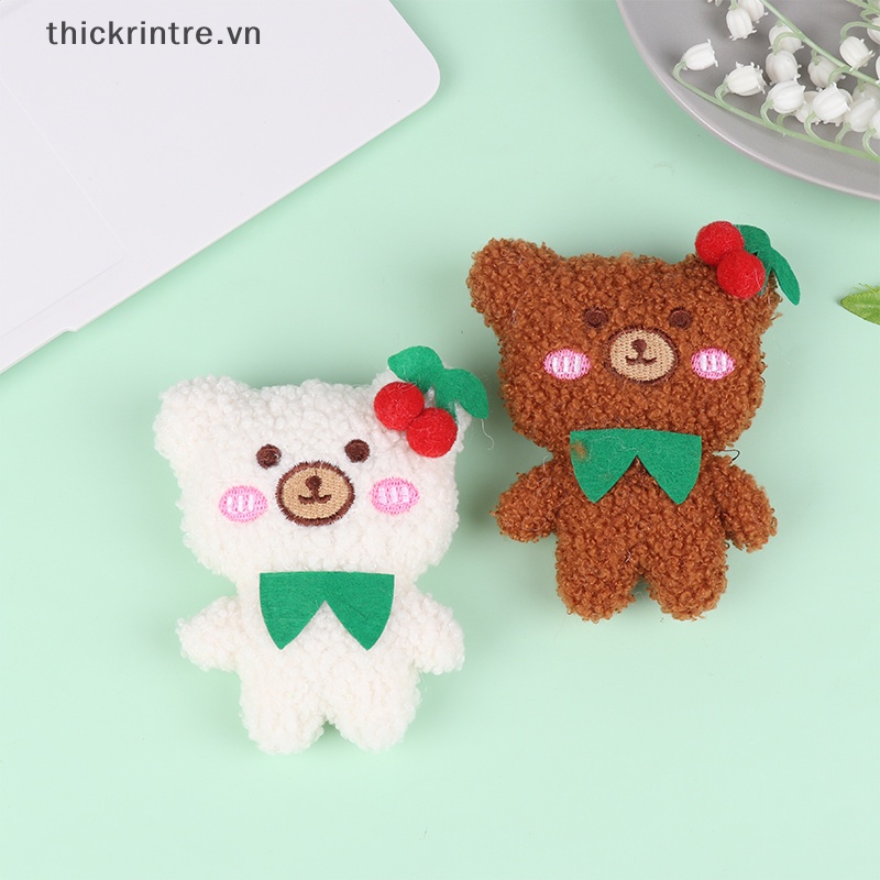 Móc Khóa Hình Cặp Đôi Hoạt Hình Nhồi Bông Đáng Yêu