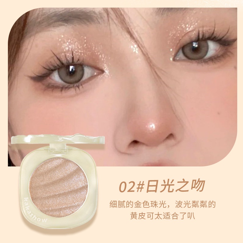 Kakashow Phấn Bắt Sáng Ánh Ngọc Trai Phân Cực Mịn Như Tơ Tằm