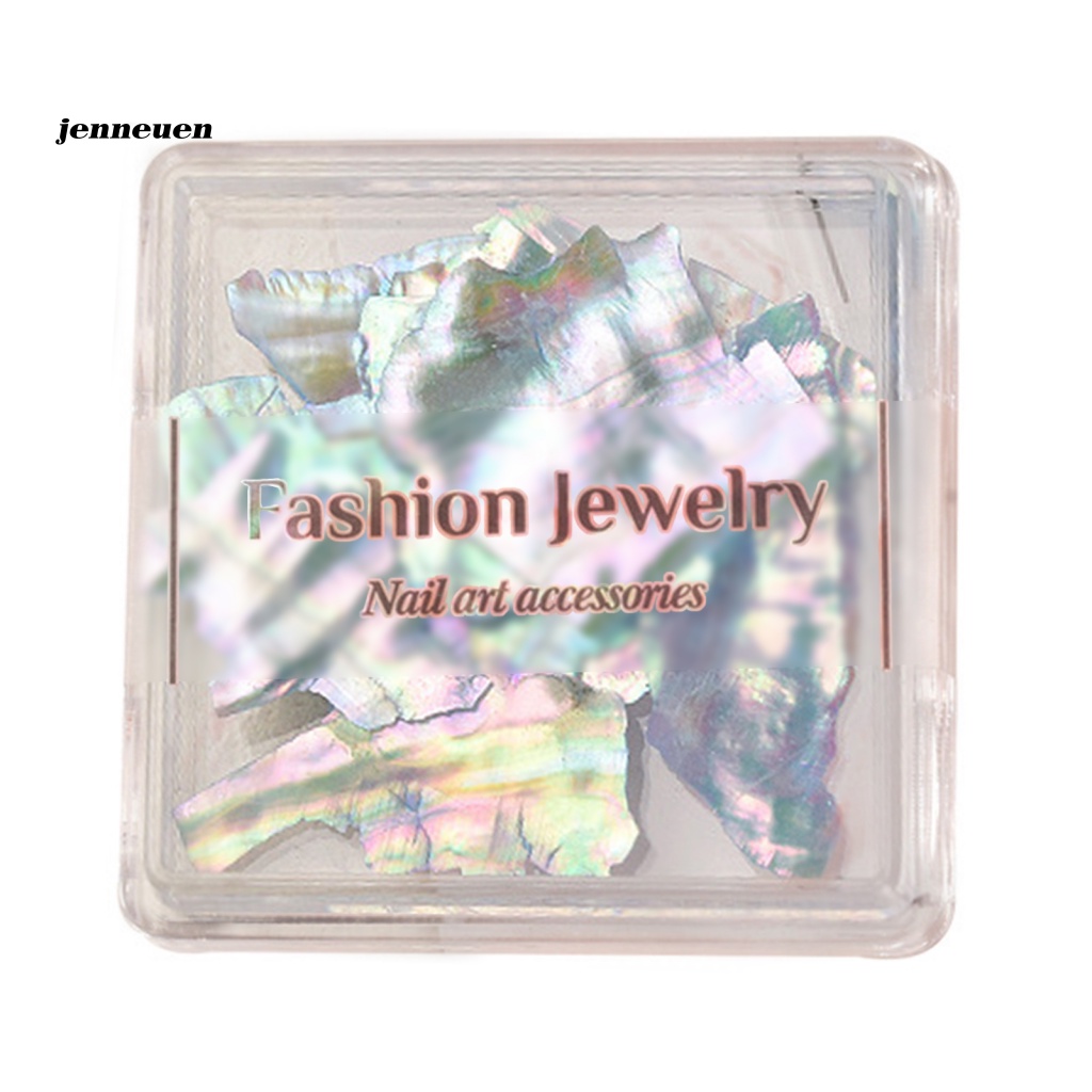 1 Hộp Phụ Kiện Trang Trí Móng Tay 3D Sáng Bóng Màu Sắc Tươi Sáng