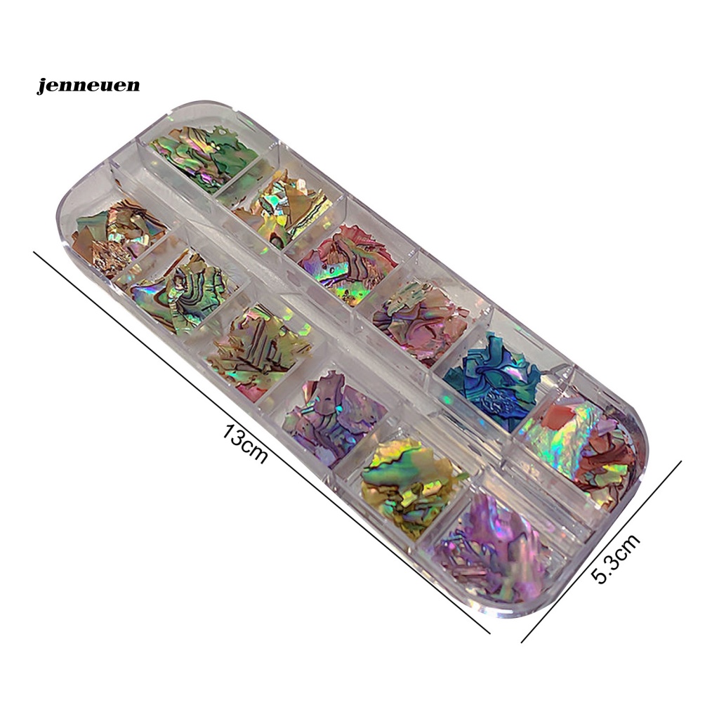 Vỏ Sò Màu Gradient 3D Đa Năng Trang Trí Móng Tay