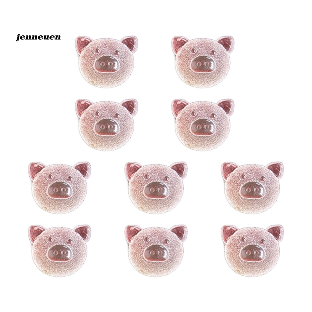 Set 10 Phụ Kiện Trang Trí Móng Tay Nghệ Thuật Đa Năng Hình Dạng Dễ Thương Cho Nữ