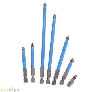 ⭐LOVE⭐ Compact Design Non Slip Screwdriver Bits PH2 Hex Shank Magnetic Cross Head 7Pack