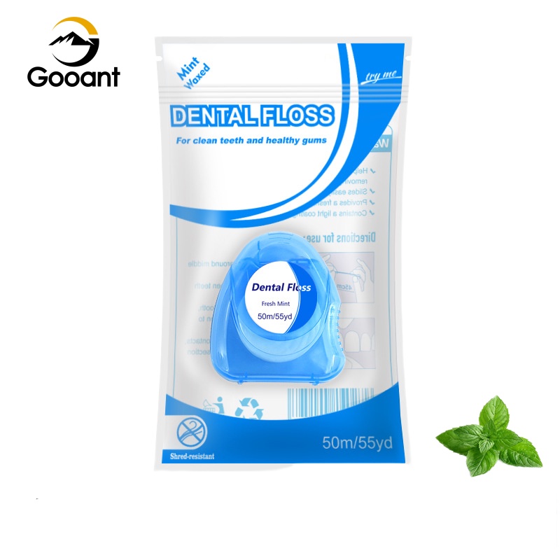 50m Chỉ Nha Khoa Mùi Bạc Hà Phù Hợp Với Mọi Loại Hình Dạng