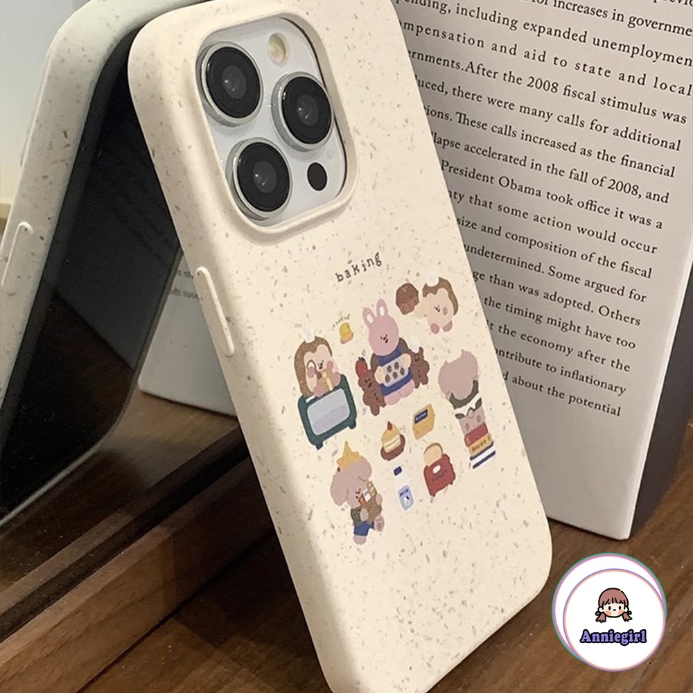 Ốp Điện Thoại Chất Liệu Thân Thiện Với Môi Trường Họa Tiết Động Vật Cho iPhone 14 Pro Max 11 12 13 Pro Max XR XS 8 7Plus