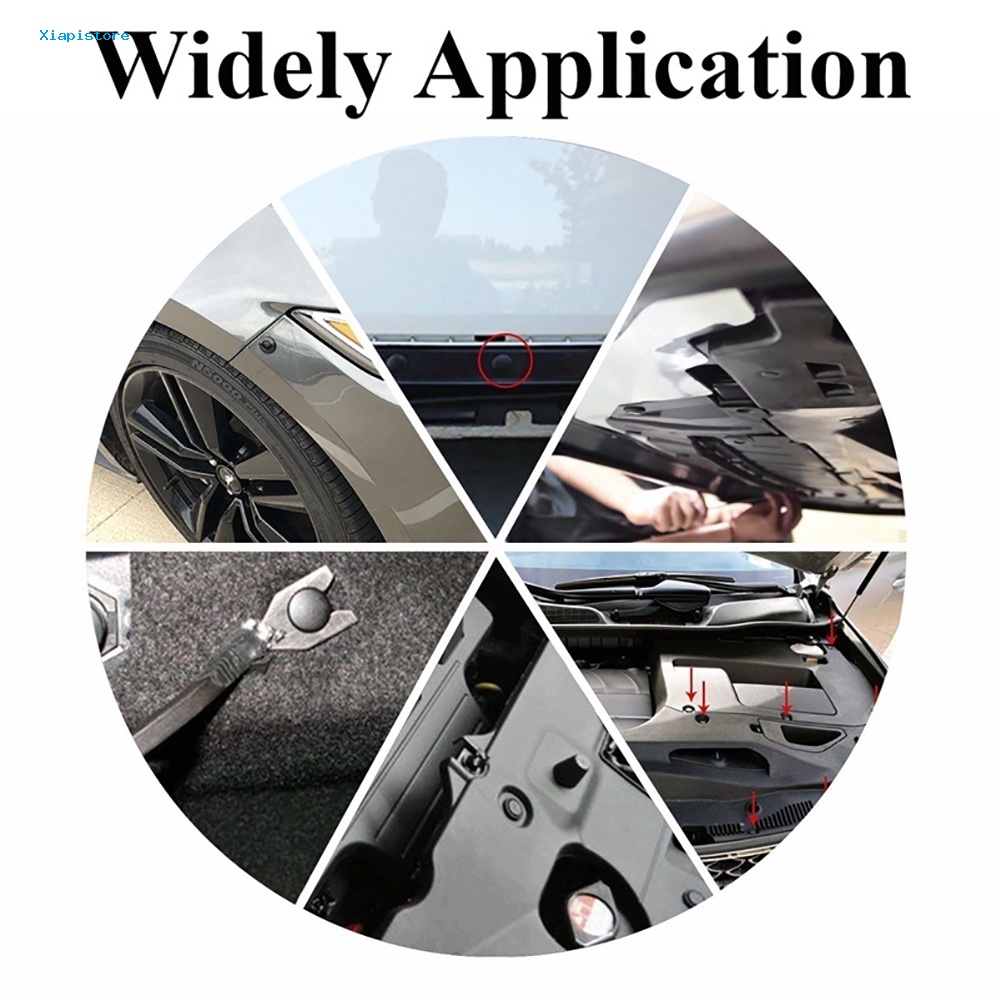 Set 620 Đinh Tán Nhựa Phụ Tùng Cho Xe Ô Tô