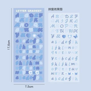 Sticker trang trí top loader BLP