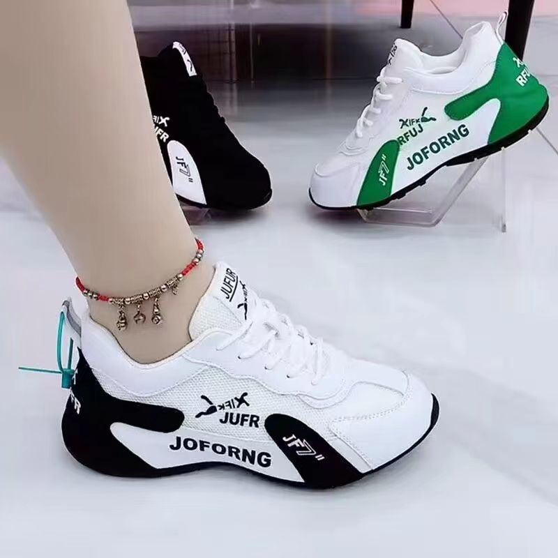 Giày Thể Thao Đế Mềm Phối Lưới Thoáng Khí Thời Trang Cho Nữ