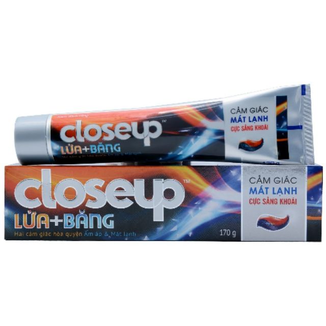 Kem Đánh Răng Close Up 180g  Lửa + Băng