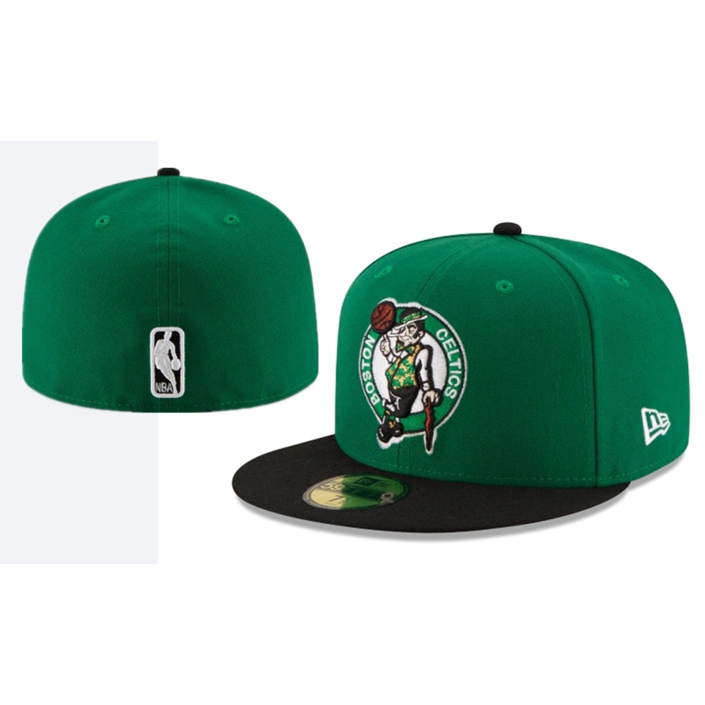 Mũ Lưỡi Trai Thêu Chữ nba Bosston celtics 59fifty Chất Lượng Cao