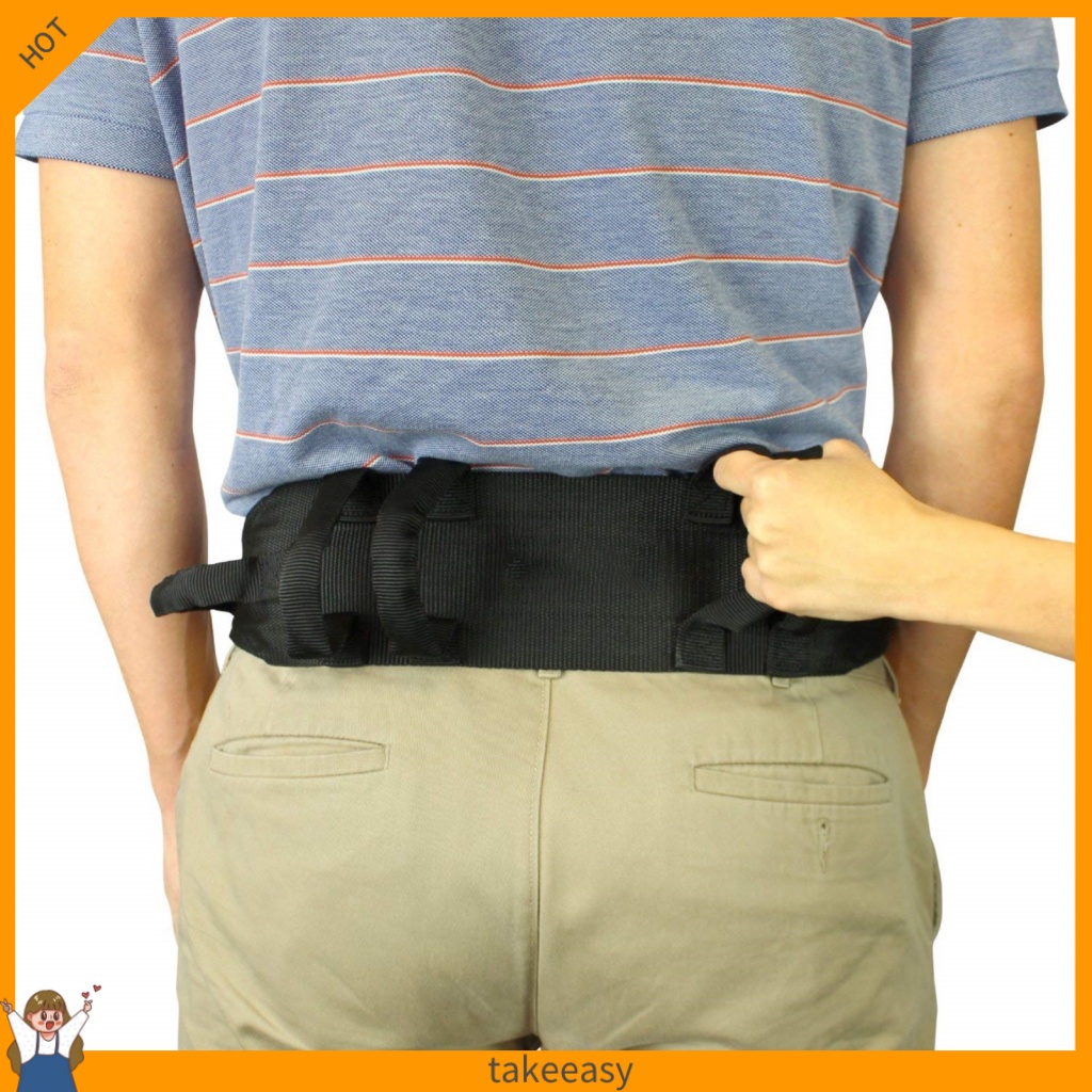 (COD) Đai Đeo Hỗ Trợ Tập Đi Polyester Chống Bệnh Nhân Tiện Lợi Cho Người Lớn Tuổi