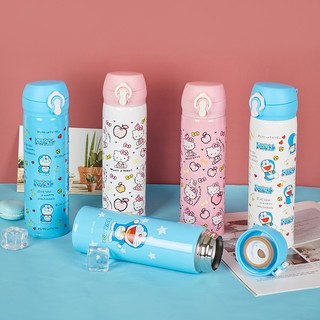 [ HCM ] Bình giữ nhiệt hello kitty doremon 500ml ( doraemon )