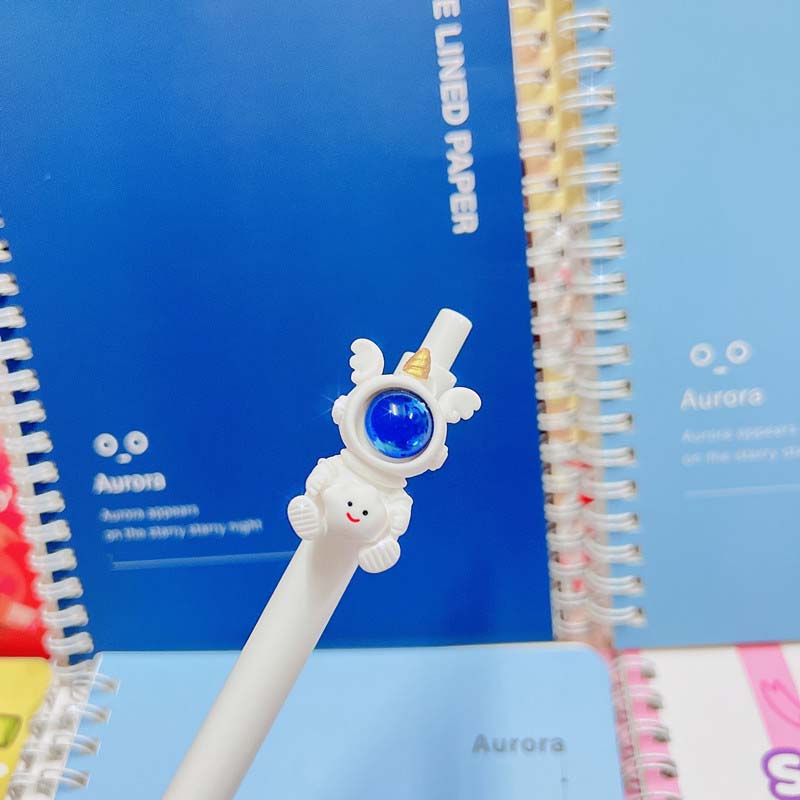 Bút Mực Gel Ngòi 0.5mm Bút Bi Gel Hình Phi Hành Gia Dễ Thương - Tiệm Bút Nhà SHIORI