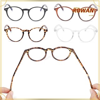 GOUPDO tròn gương phẳng chống ánh sáng xanh chơi siêu nhẹ Unisex