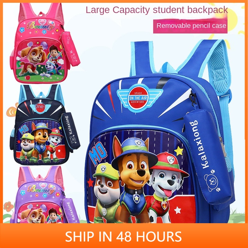 Ba Lô Đi Học Họa Tiết Hoạt Hình Paw Patrol Skye Marshall Ryder Quà Tặng Sinh Nhật Cho Bé