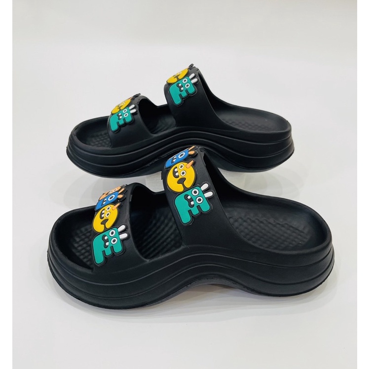 Dép đế đúc quai ngang thời trang nữ, Dép lê nữ 2 quai dễ đi dễ kết hợp tăng chiều cao