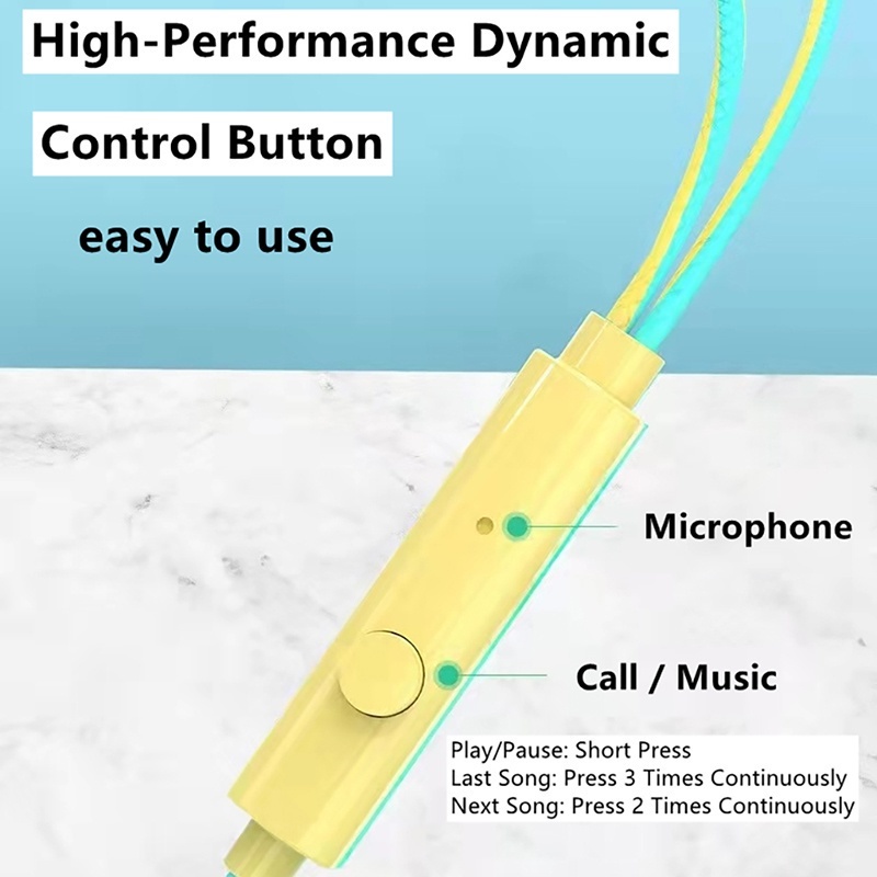 Tai Nghe Nhét Tai Jack 3.5mm Có Micro Chuyên Dụng Cho Điện Thoại Máy Tính