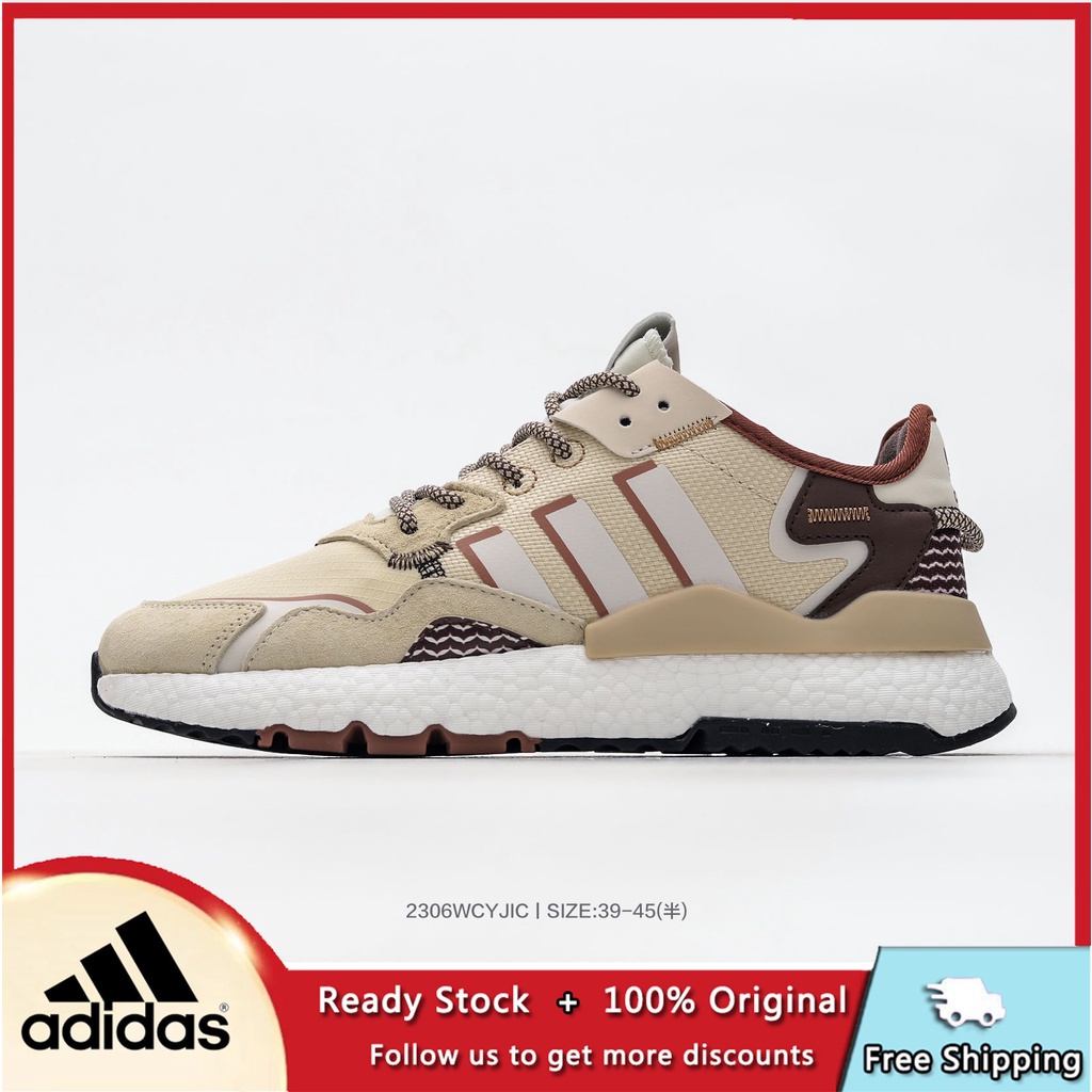 Adidas nite jogger 2019 boost nam giày chạy bộ nam và nữ giày thể thao chính hãng mùa đông