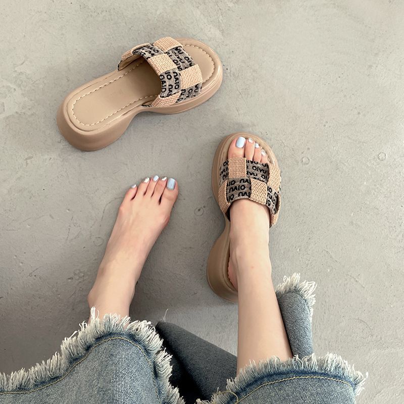 C＆S  Dép sandal nữ Hở Ngón Đế Dày Có Quai Cài 2023NEW Mùa hè Kiểu Dáng Thời Trang B28G1BP 34Z230823