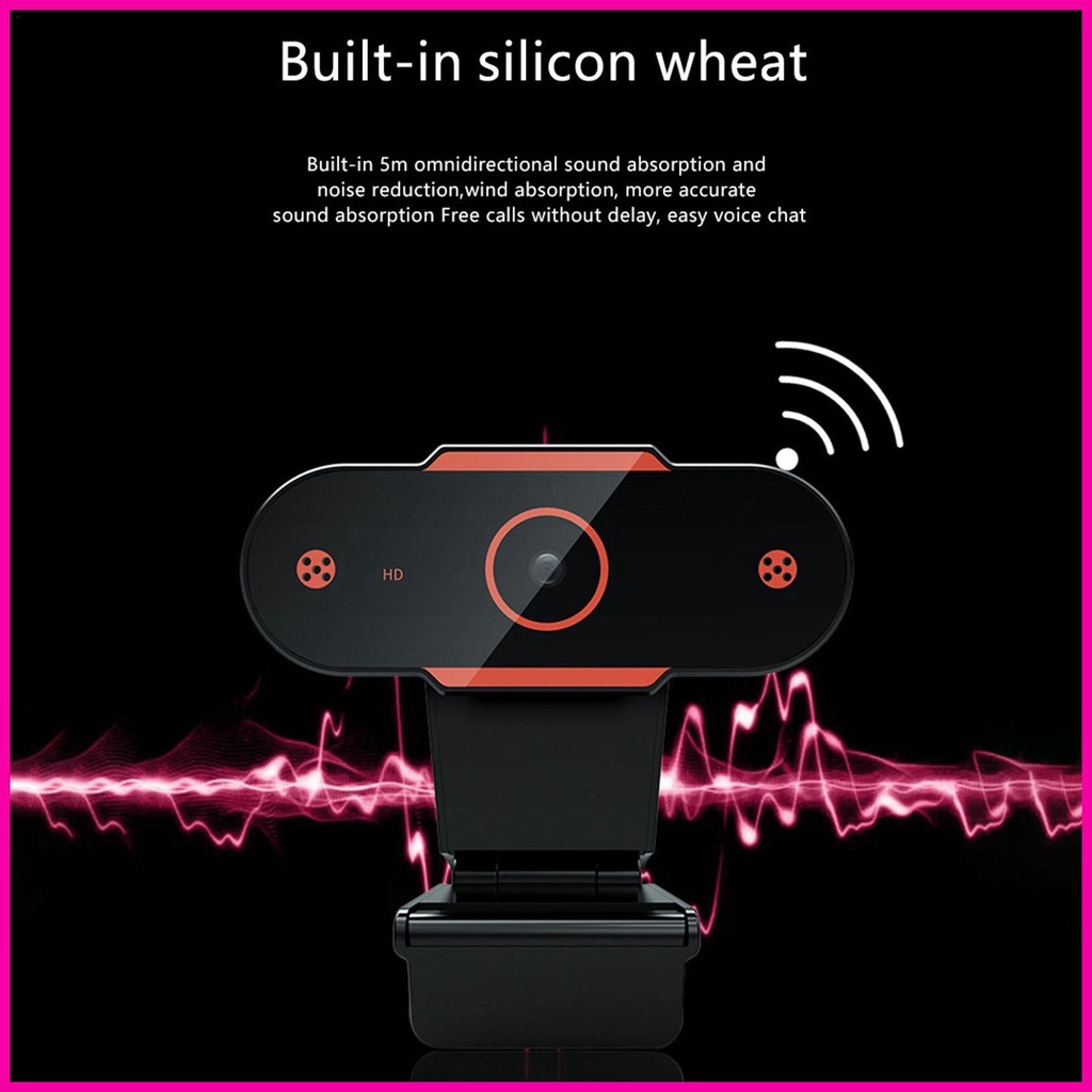 Webcam 1080P HD USB Mini Có Thể Điều Chỉnh Cho Họp Video / Live Llrnvn