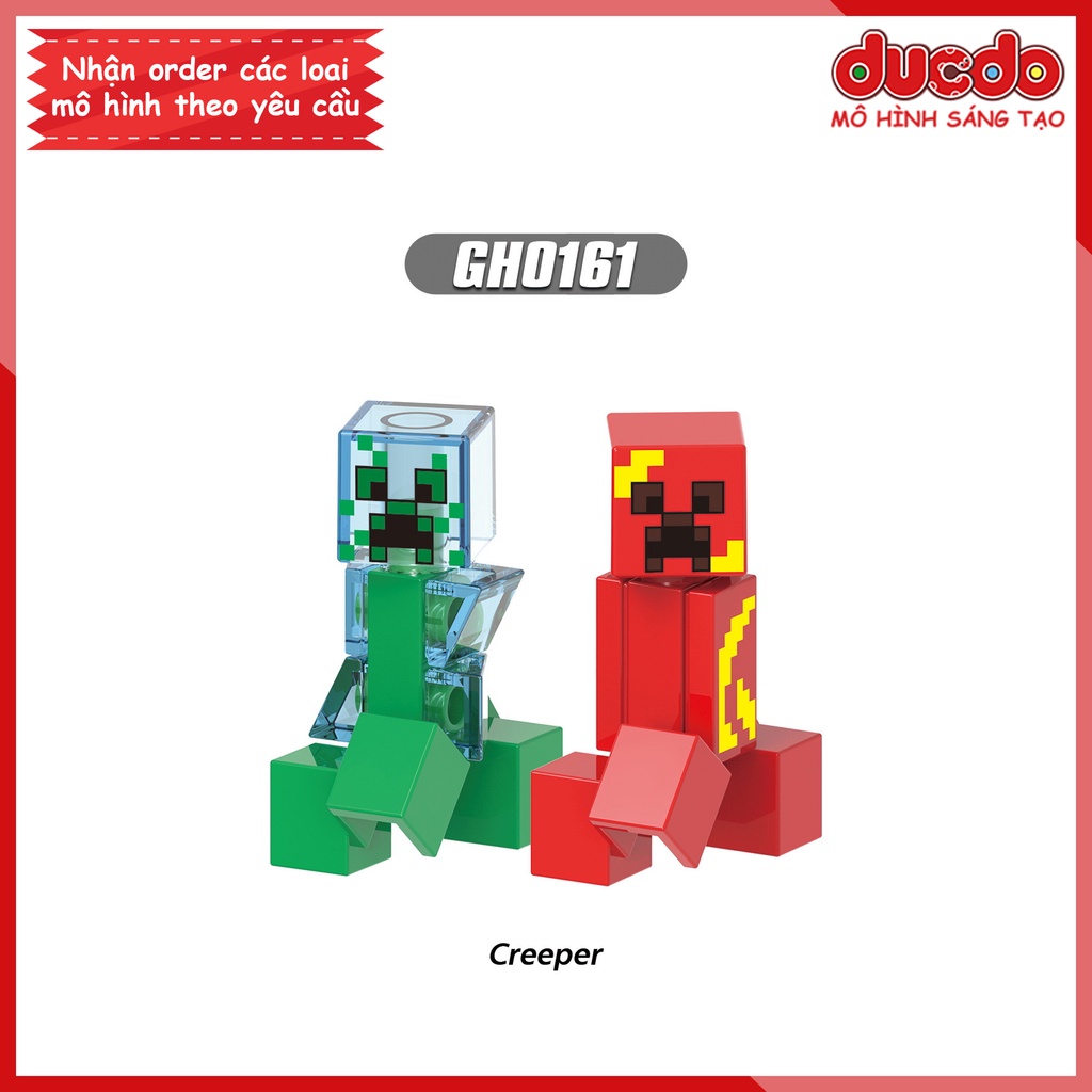 Minifigures các nhân vật Minecraft - Đồ chơi Lắp ghép Xếp hình Mini Mô hình XINH G0121